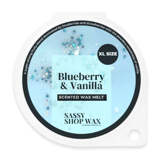 XL Blueberry & Vanilla Wax Melt - Sassy Shop Wax