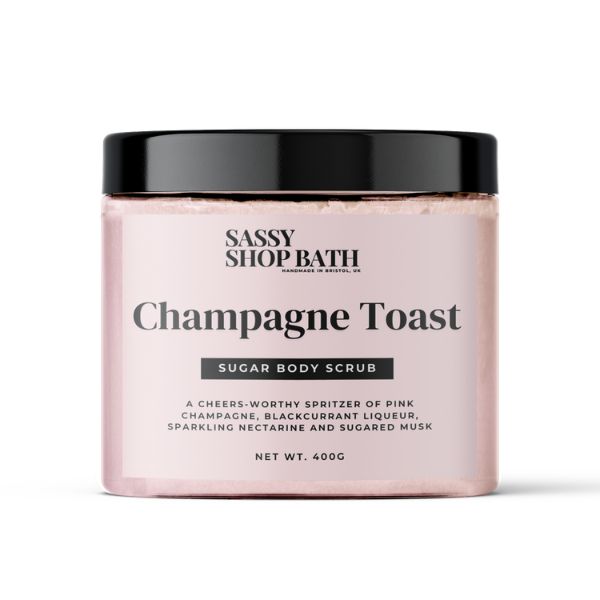 Champagne Toast Sugar Body Scrub - Sassy Shop Wax