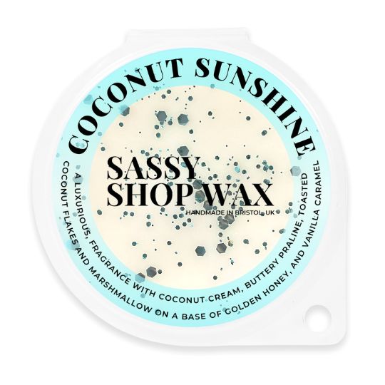 Coconut Sunshine Wax Melt - Sassy Shop Wax
