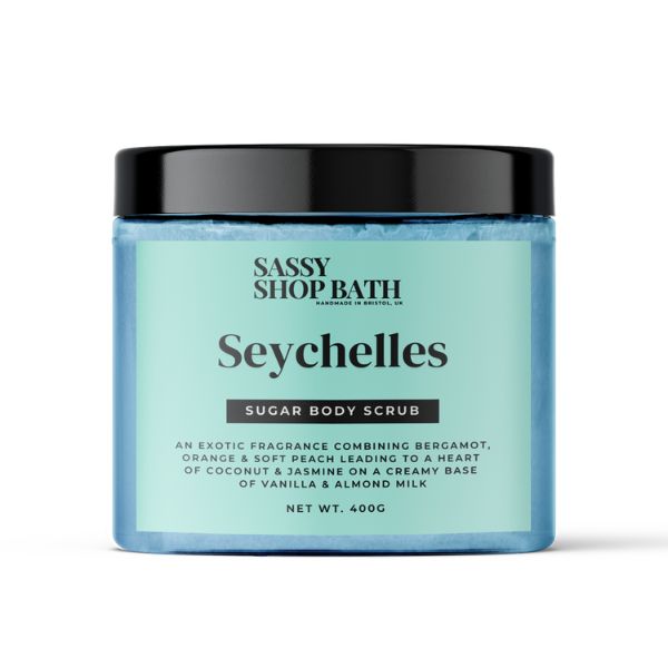 Seychelles Sugar Body Scrub - Sassy Shop Wax