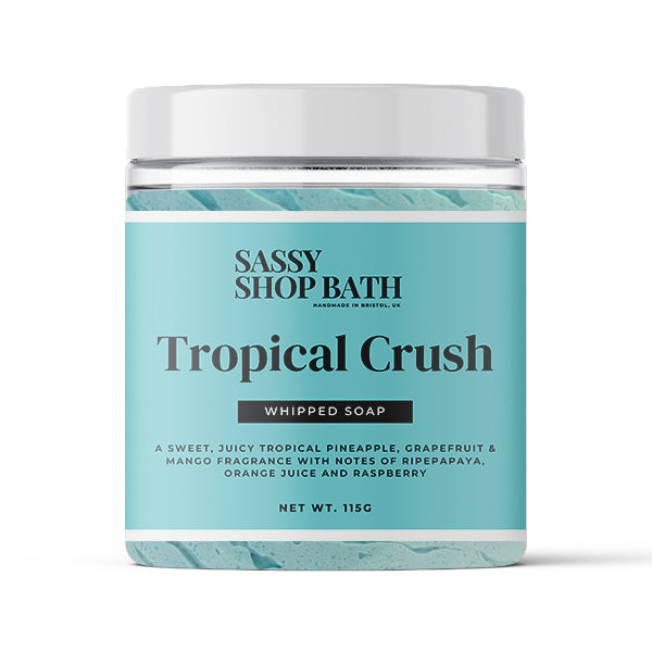 Tropical Crush Whipped Soap - Sassy Shop Wax