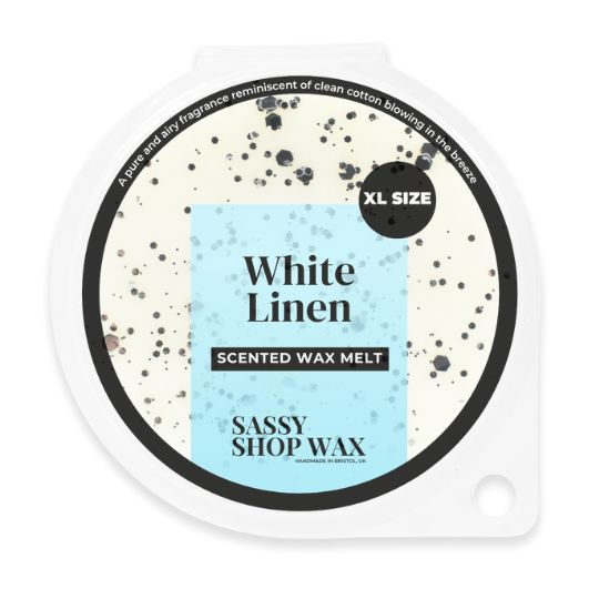 XL White Linen Wax Melt - Sassy Shop Wax