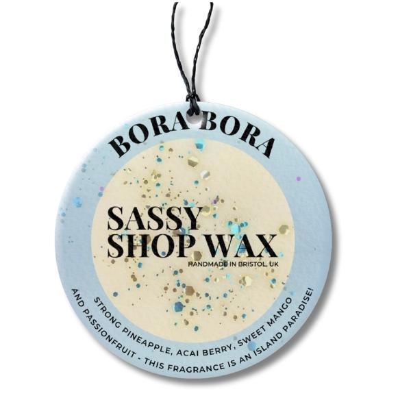 Bora Bora Car Freshener - Sassy Shop Wax