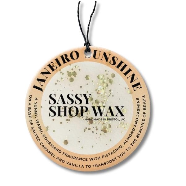 Janeiro Sunshine Car Fresheners - Sassy Shop Wax