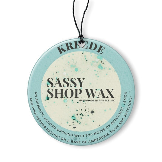 Kreede Hanging Car Freshener - Sassy Shop Wax