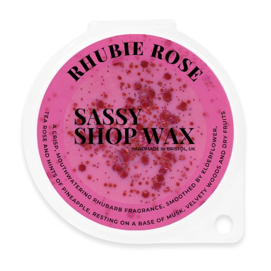 Best Seller - Rhubie Rose Wax Melt - Sassy Shop Wax