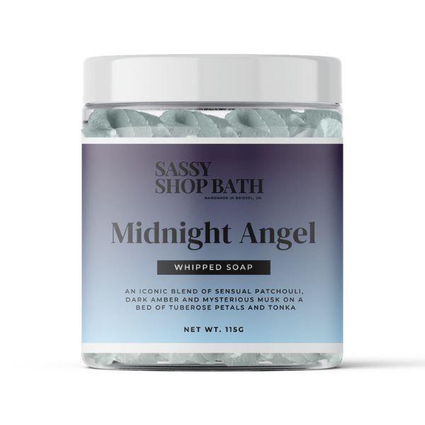 Midnight Angel Whipped Soap - Sassy Shop Wax