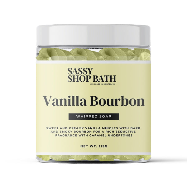 Vanilla Bourbon Whipped Soap - Sassy Shop Wax